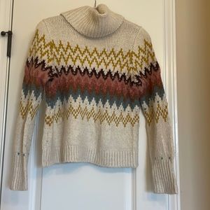 Loft petite fairisle sweater